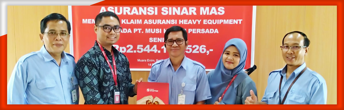 Asuransi Sinar Mas Melakukan Pembayaran Klaim Alat Berat  Senilai Rp 2.544.166.526,-