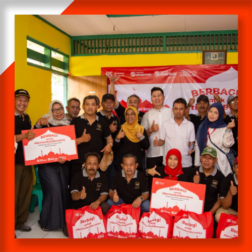 Asuransi Sinar Mas dan Asuransi Sinar Mas Unit Syariah Berbagi Paket Sembako di Bulan Ramadan 1444 H