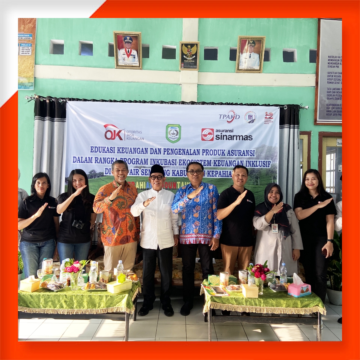 Asuransi Sinar Mas Dukung Otoritas Jasa Keuangan untuk Tingkatkan Literasi Keuangan di Desa Air Sempiang, Kabawetan, Bengkulu