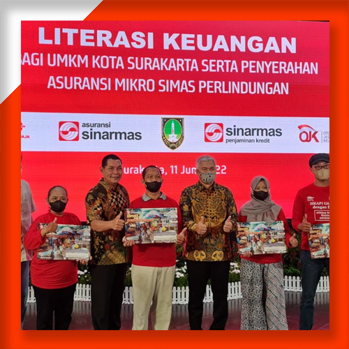Asuransi Sinar Mas Berikan Asuransi Simas Perlindungan bagi 1.115 UMKM di Surakarta, Jawa Tengah