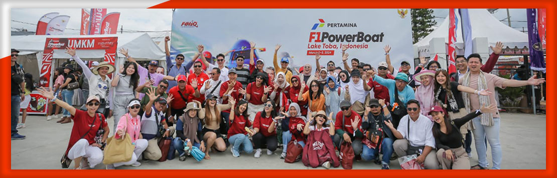 Asuransi Sinar Mas Gelar Agency Tour Contest (ATC) F1 PowerBoatH2O Lake Toba