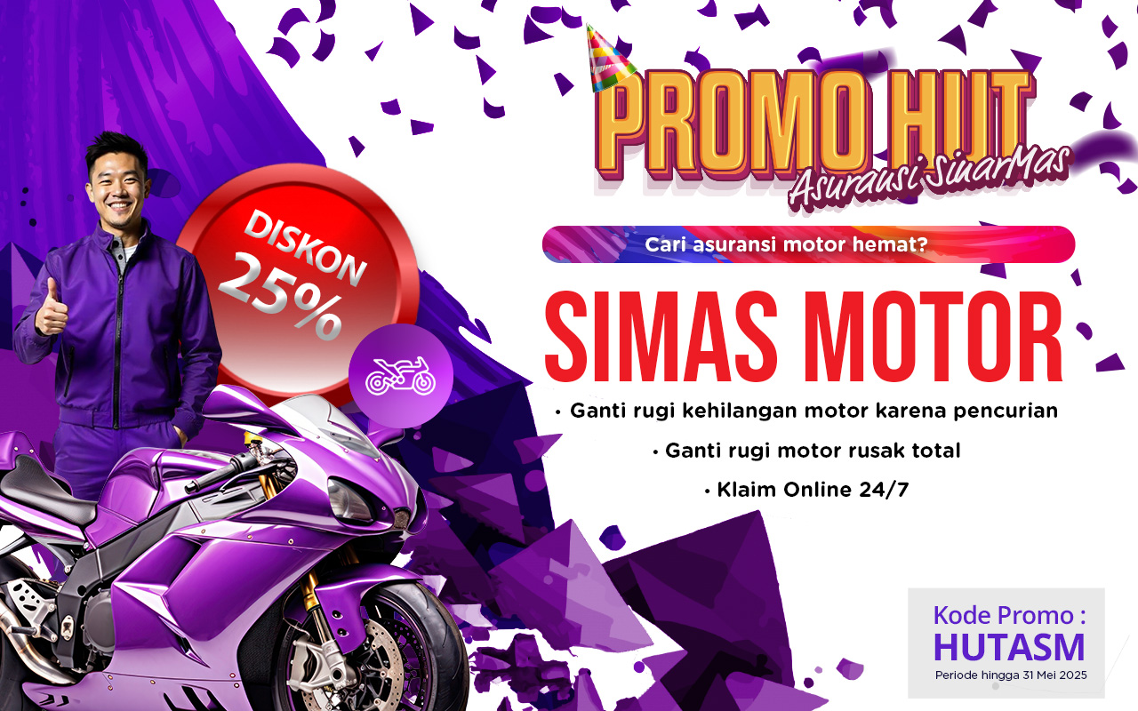 promo hut ASM ke 40 2025 - simas motor